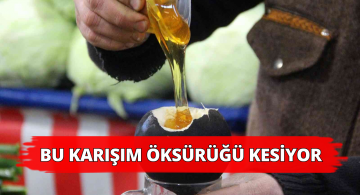 Bu Karışım Öksürüğe Birebir