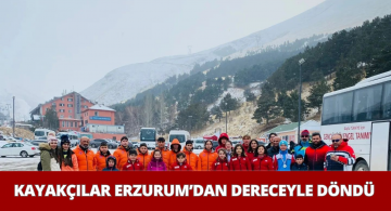 Sivaslı Kayakçılar Erzurum’dan Dereceyle Döndüler