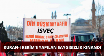 İsveç’teki Saygısızlık Sivas’ta Kınandı