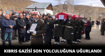 İstanbul’da Vefat Eden Kıbrıs Gazisi Sivas’ta Son Yolculuğuna Uğurlandı