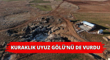 Kuraklık Uyuz Gölü’nü Tamamen Kuruttu