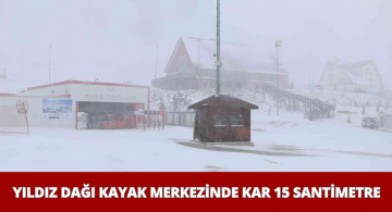 Yıldız Dağı Kayak Merkezi Misafirlerini Ağırlamak İçin Hazır