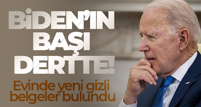 ABD Başkanı Biden’ın evinde yeni gizli belgeler bulundu