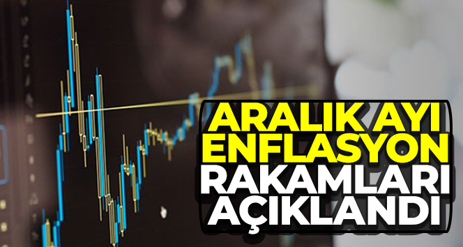 Aralık ayı enflasyon rakamları açıklandı