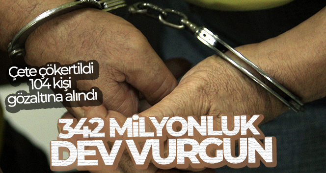 Devre mülk dolandırıcılığı yapan örgüt çökertildi: 104 gözaltı