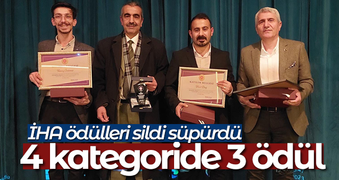 İHA ödülleri sildi süpürdü: 4 kategoride 3 ödül