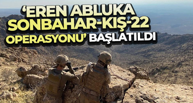 Mardin’de ‘Eren Abluka Sonbahar Kış- 22 Operasyonu’ başlatıldı