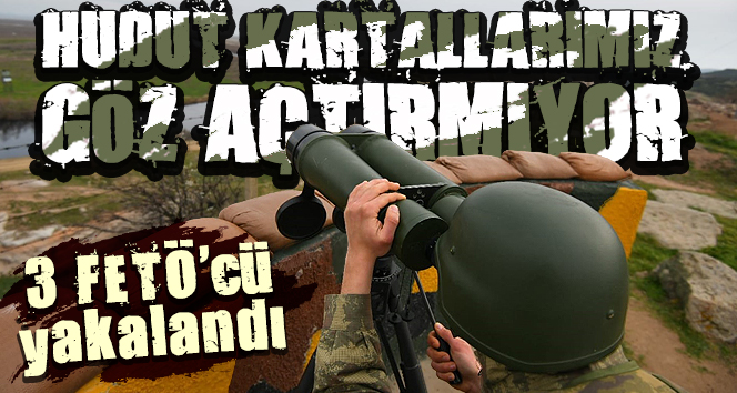 Ülkemizden Yunanistan’a yasa dışı yollarla geçmeye çalışan 3 kişi yakalandı