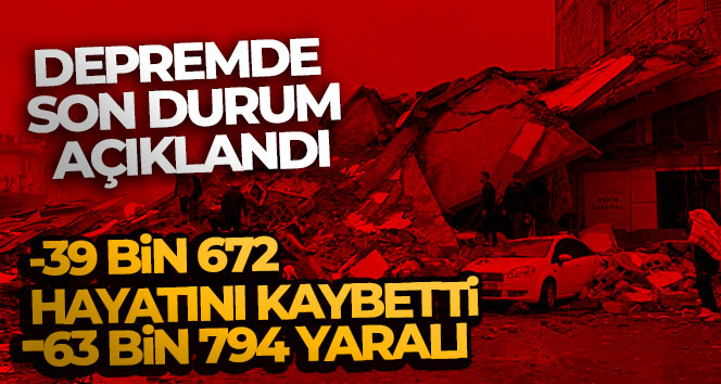 Bakan Soylu: ‘Şu ana kadar 39 bin 672 vatandaşımızı kaybettik’
