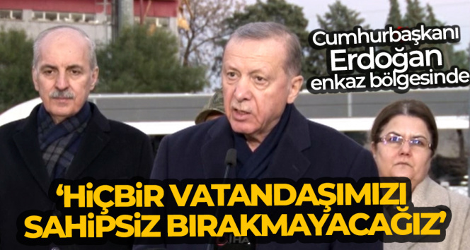 Cumhurbaşkanı Erdoğan Hatay’da