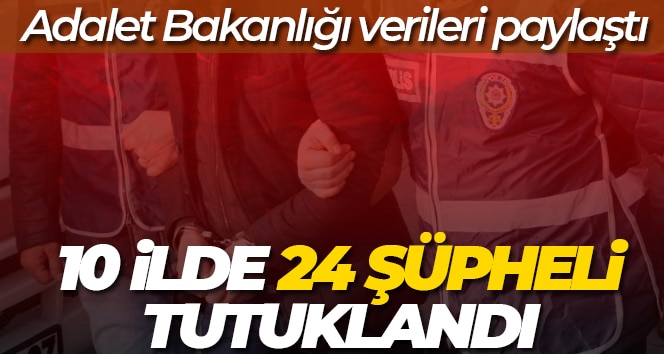 Depremden etkilenen 10 ilde yıkılan binalarla ilgili soruşturmalarda 24 şüpheli tutuklandı