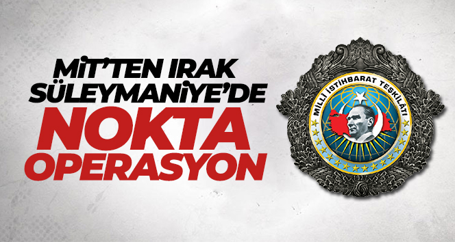 MİT’ten nokta operasyon