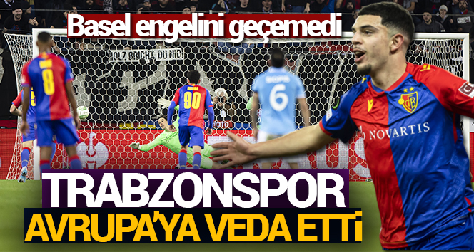 Trabzonspor, Avrupa’ya veda etti