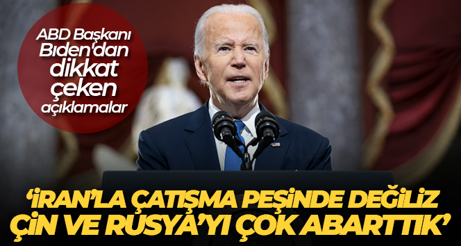 ABD Başkanı Joe Biden’dan dikkat çeken açıklamalar!