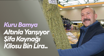 Kuru Bamya, Altınla Yarışıyor: Kanser ve Diğer Hastalıklara İyi Geldiği İleri Sürülüyor