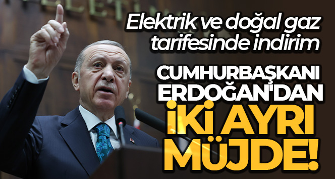 Cumhurbaşkanı Erdoğan’dan müjde: ‘Elektrikte nisan ayından itibaren yüzde 15 indirime gidiyoruz’