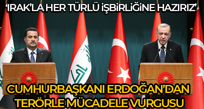 Cumhurbaşkanı Erdoğan’dan terörle mücadele vurgusu