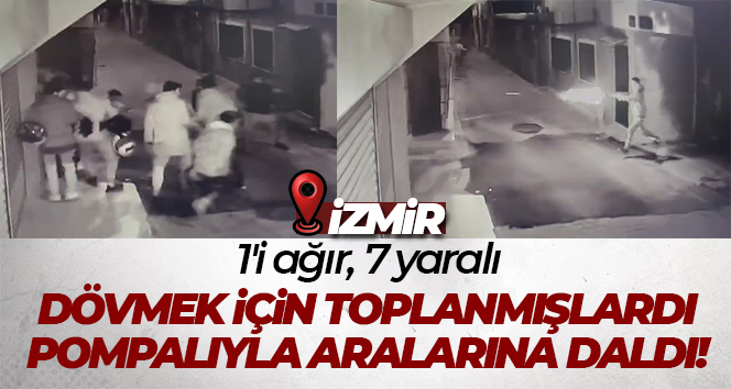 Dövmek için toplanmışlardı, pompalıyla aralarına daldı: 1’i ağır, 7 yaralı
