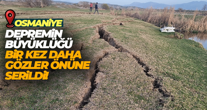 Hemite Kalesi’nin eteğindeki fay kırıkları dikkat çekti