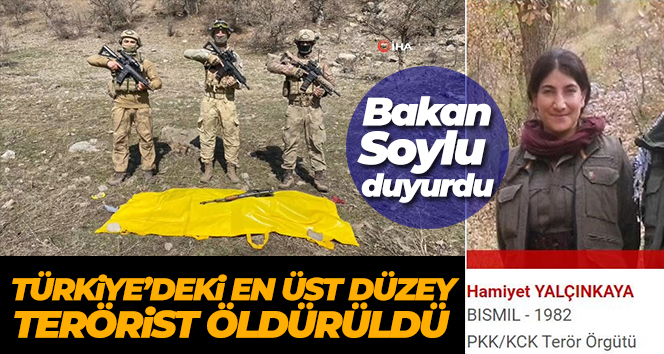 Kırmızı kategorideki terörist etkisiz hale getirildi