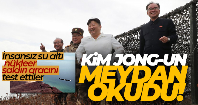 Kuzey Kore insansız su altı nükleer saldırı aracını test etti
