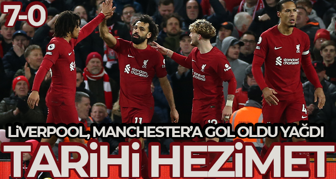 Liverpool, Manchester United’a gol oldu yağdı