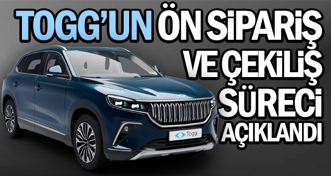 Togg T10X için ön siparişler 28 Mart’ta çekilişle belirlenecek