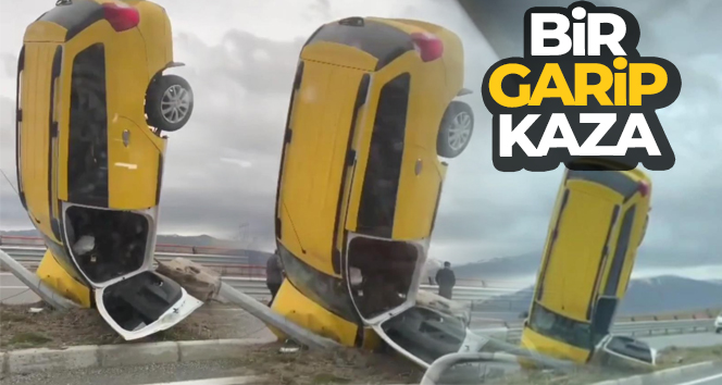 Van’da bir garip kaza