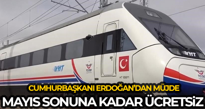 Ankara-Sivas YHT 1 ay ücretsiz
