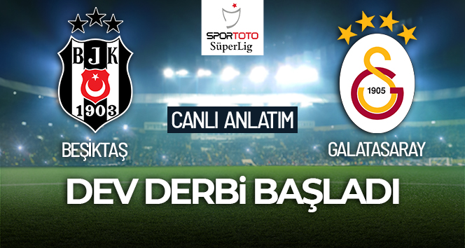 Beşiktaş-Galatasaray Maçı Canlı Anlatım
