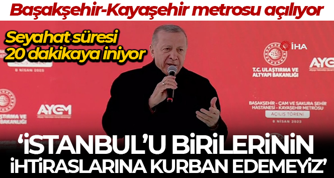 Cumhurbaşkanı Erdoğan: ‘Kimileri sadece laf yapar, kimileri de işte böyle iş yapar, hizmet yapar’