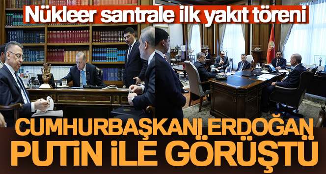 Cumhurbaşkanı Erdoğan, Putin ile telefonda görüştü