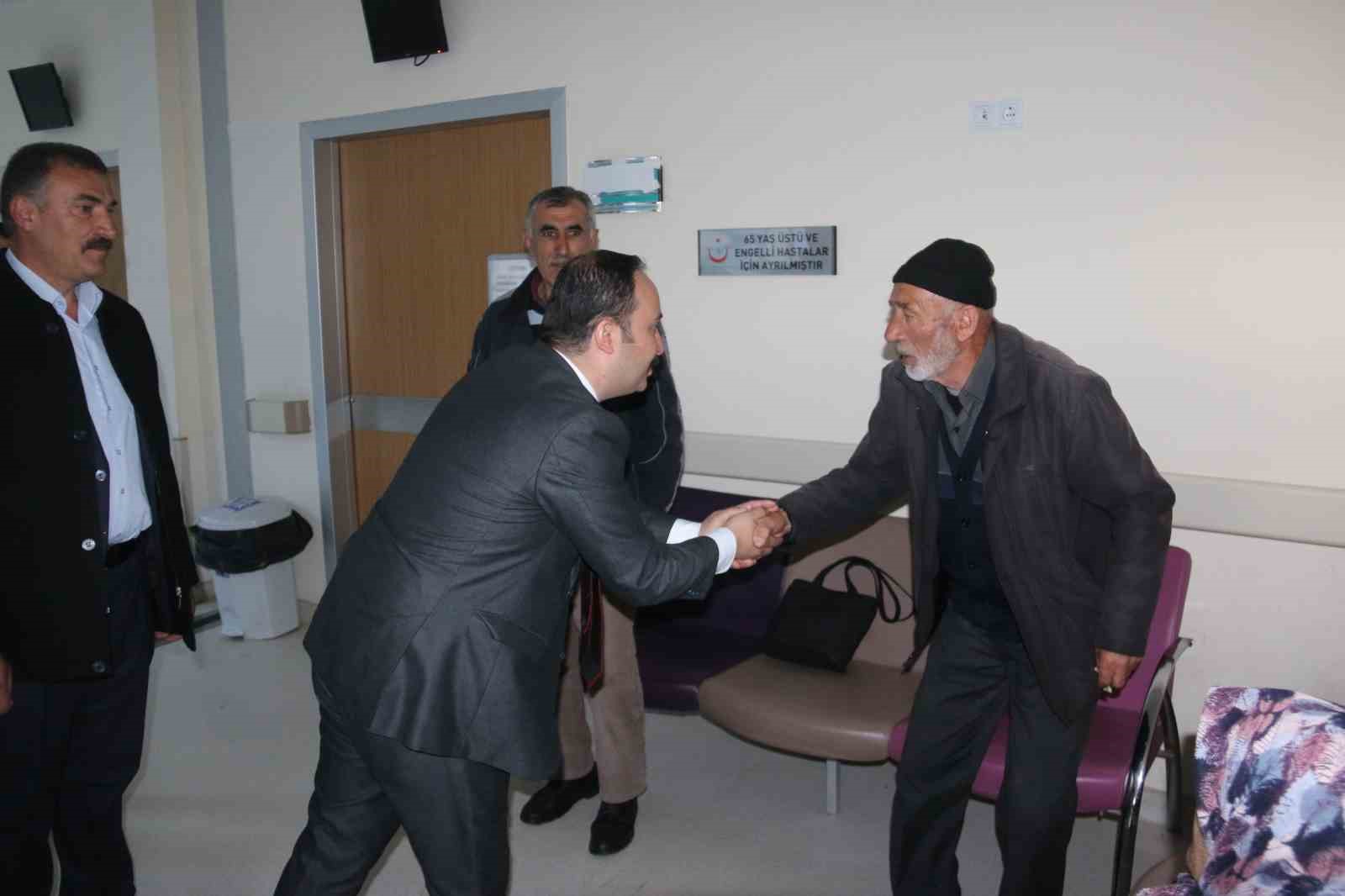 MHP Sivas Milletvekili Adayı İlker İpek, Yıldızeli’de Hastane ve Halkla Buluştu