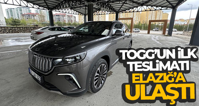 TOGG’un ilk teslimatı Elazığ’a ulaştı, vatandaşlardan yoğun ilgi