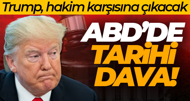 Trump, hakim karşısına çıkmak üzere New York’ta