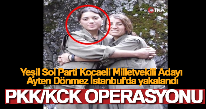 Yeşil Sol Parti Milletvekili Adayı Ayten Dönmez İstanbul’da yakalandı