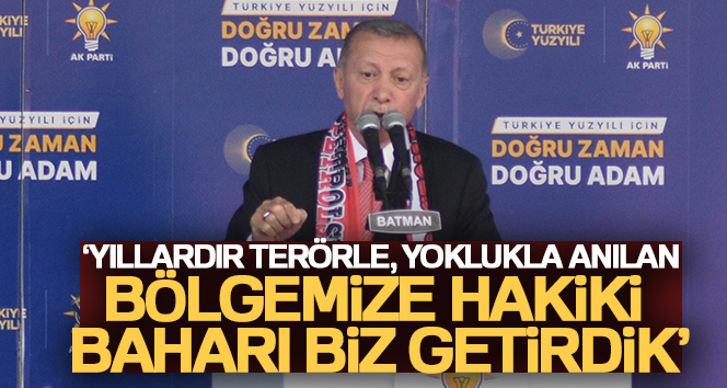 Cumhurbaşkanı Erdoğan: ‘Bay Bay Kemal sadece Pensilvanya ve Kandil’e bahar getirebilir’