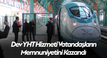 Yüksek Hızlı Tren Ankara-Sivas Arasında 28 Bin 888 Yolcu Taşıdı