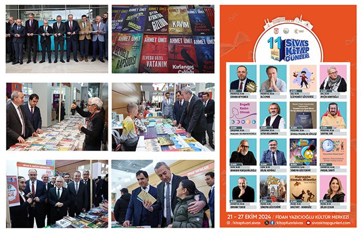 11. Sivas Kitap Günleri Coşkulu Bir Başlangıç Yaptı