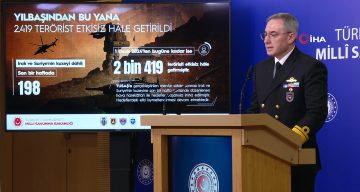 198 Teröristin Etkisiz Hale Getirildiği Açıklandı