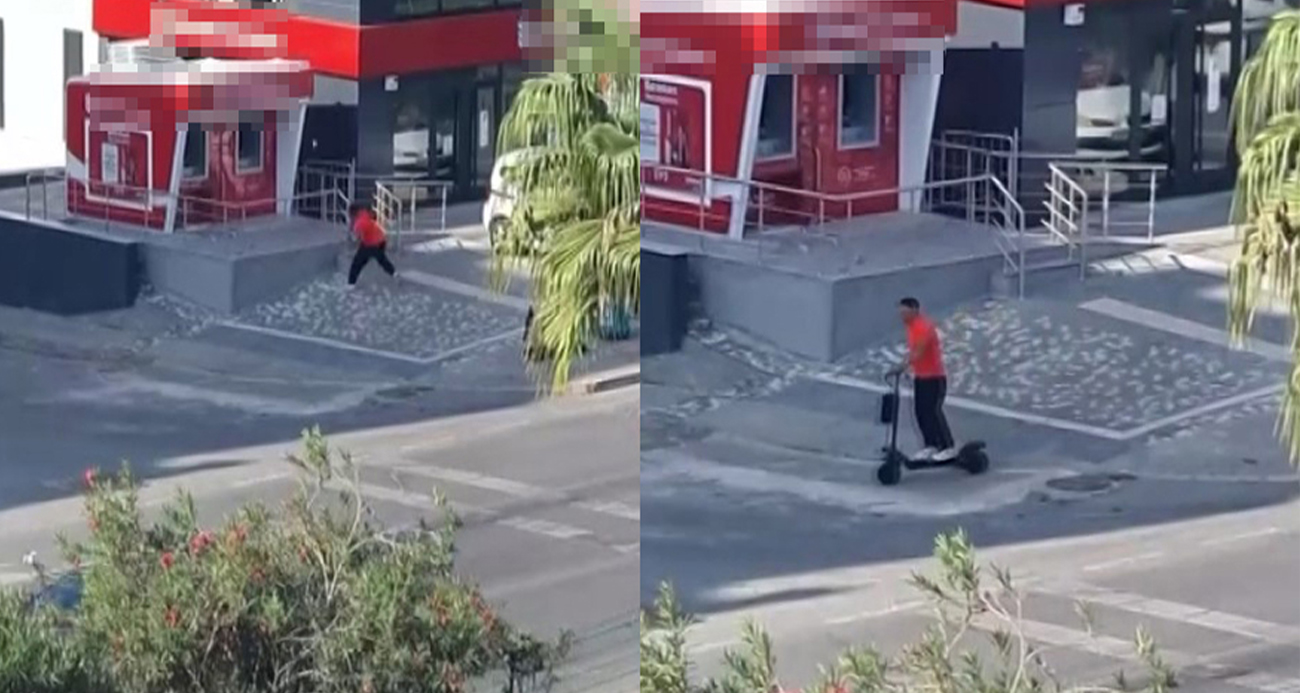 Antalya Alanya’da ATM Makinelerine Saldırı