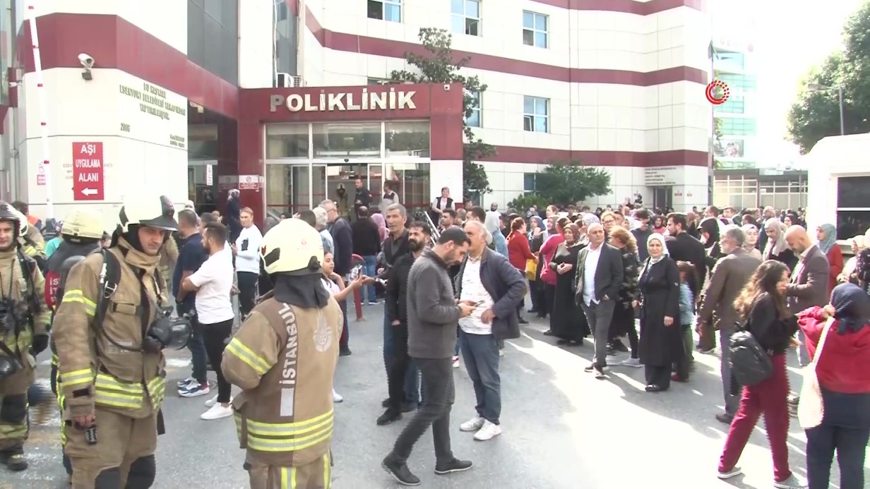 Esenyurt Devlet Hastanesi’nde Yangın Alarmı: Bölüm Tahliyeleri Yapıldı