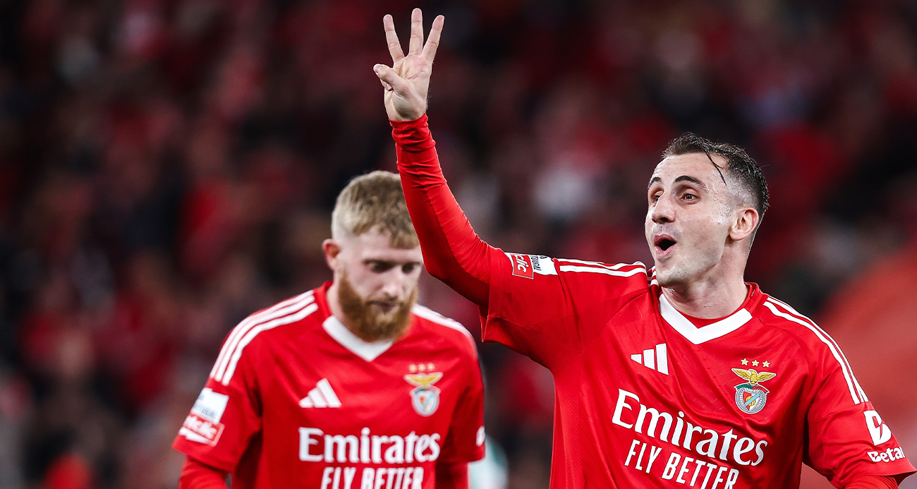 Kerem Aktürkoğlu, Benfica’da Hat-Trick Yaparak Parladı