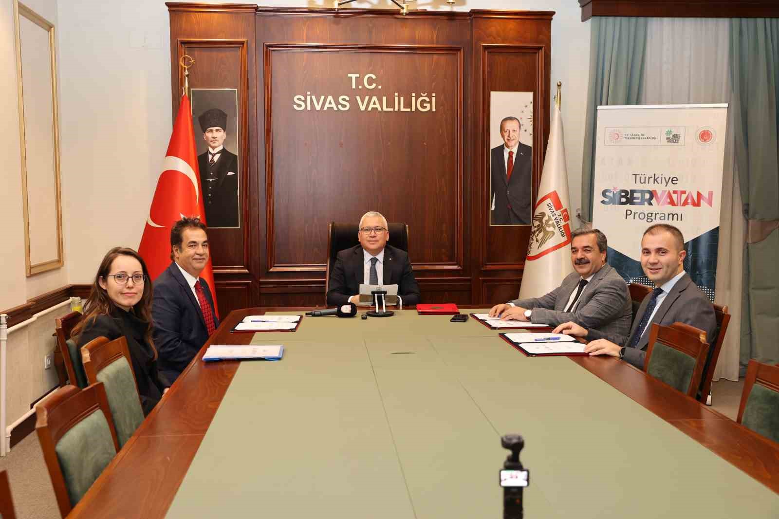 Sivas’ta ‘Siber Vatan Türkiye Programı’ Kapsamında Önemli Bir Adım Atıldı
