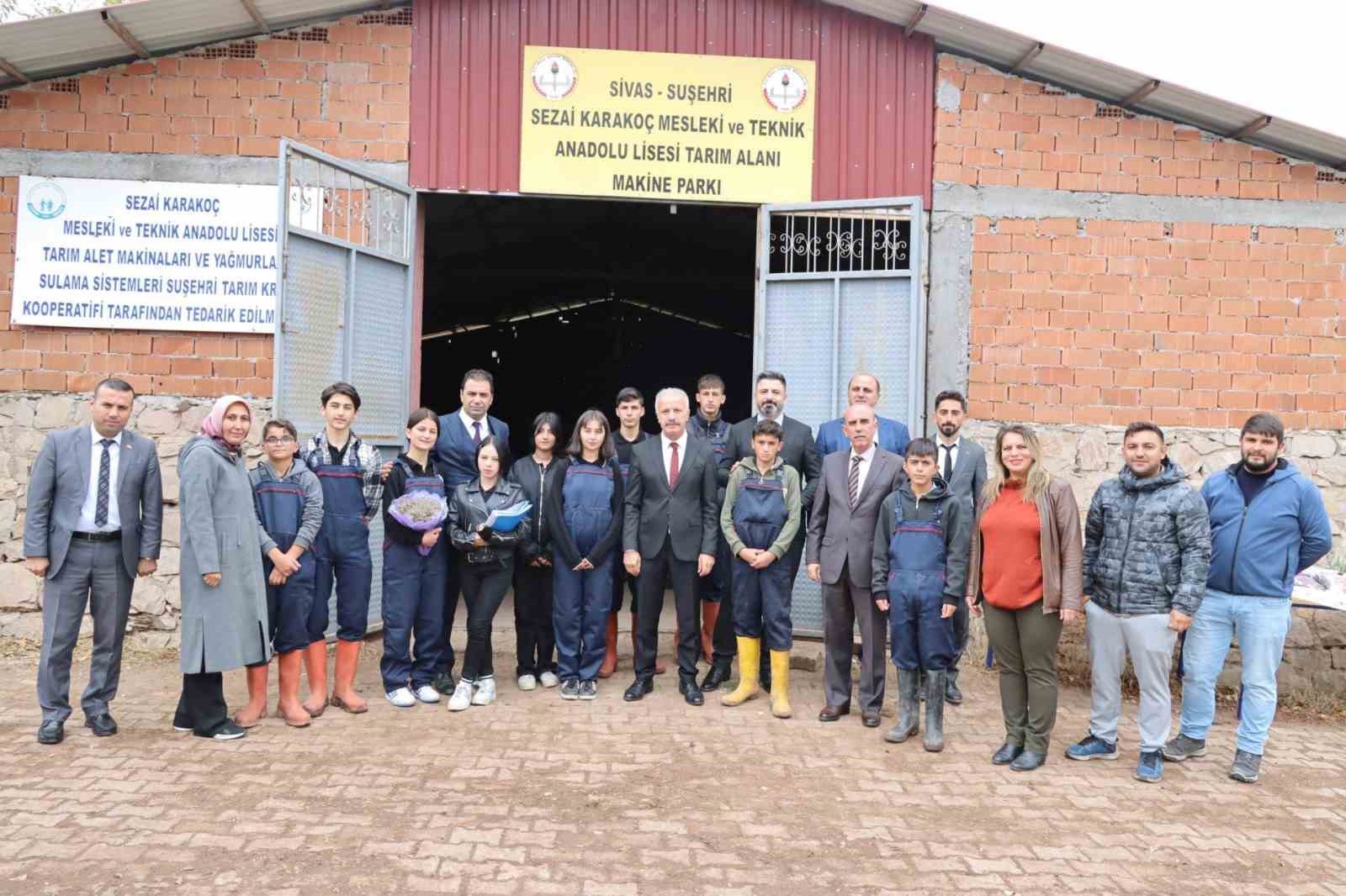 Sivas’ta Tarım Eğitimi Yenilikçi Yöntemlerle Veriliyor