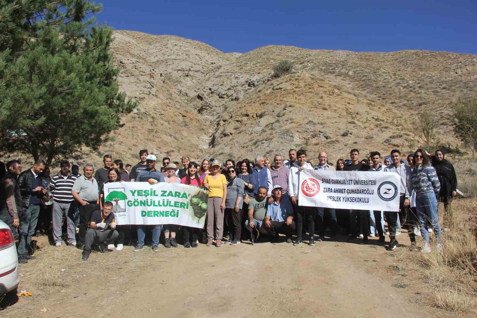 Uluslararası Gönüllüler Zara’da Yeşil Bir Gelecek İnşa Ediyor