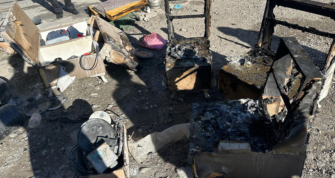 Van’da Otomobilin LPG Tüpü Patladı: 2 Yaralı