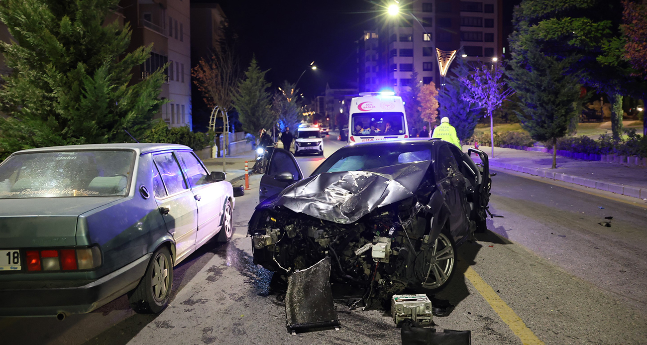 Alkollü Sürücü Dehşeti: 4 Araç Hasar Gördü