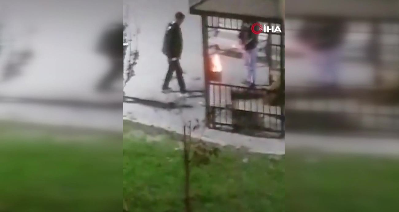 Ankara’da Park Vandalizmi: Bank ve Masa Kırıldı ve Yakıldı