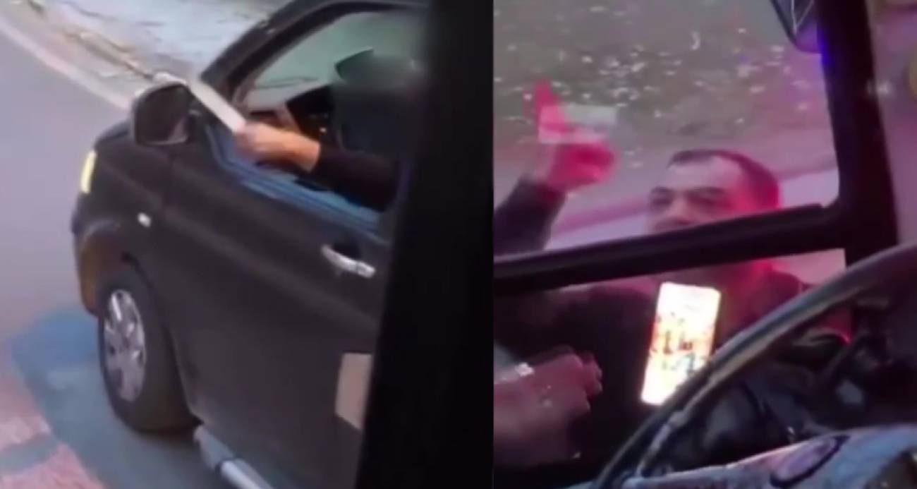 Ankara’da Şoföre Bıçakla Tehdit: Trafikte Gerilim Anları